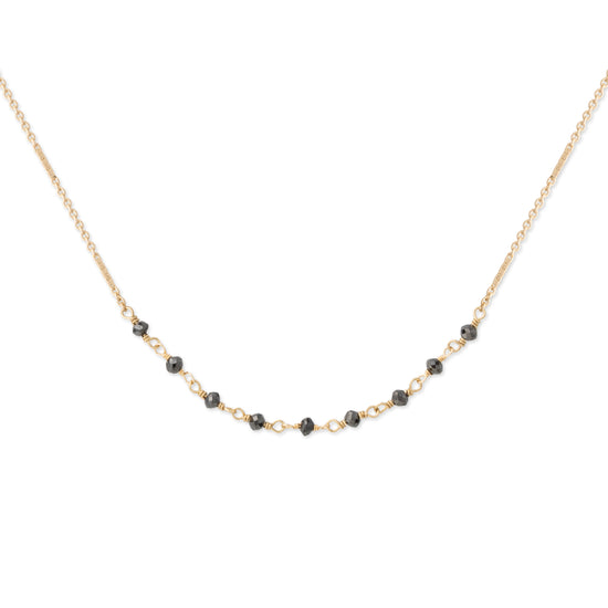 14K GOLD ALEXIS BLACK DIAMOND